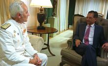 Fotografía Antonio Castro recibió al nuevo comandante del Mando Naval de Canarias 