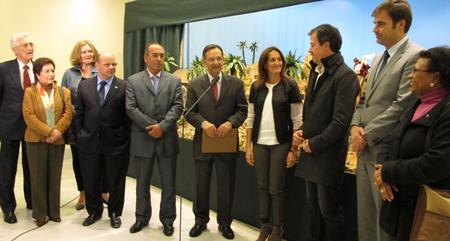 Inauguración del Portal de Belén 2012.