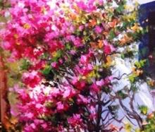 Fotografía Inauguración de la exposición “La alegría del color”, del pintor Cote Pomares 