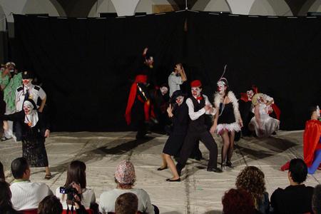 Espectáculo en la Escuela de Actores de Canarias.