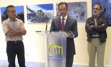 El Presidente del Parlamento con Facundo Cabrera.