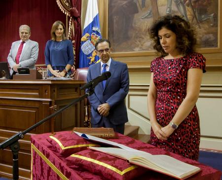 La nueva diputada Gloria Gutiérrrez Arteaga.