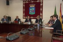 Reunión de la Mesa del Parlamento en el Cabildo de El Hierro.