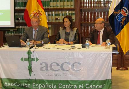 Rueda de prensa con motivo del Día Mundial contra el cáncer 2014.