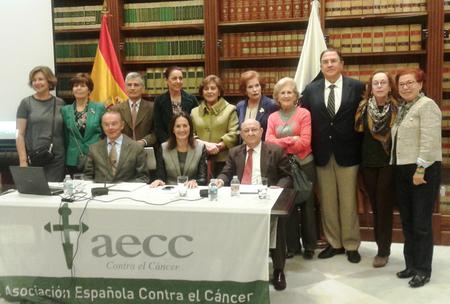 Rueda de prensa con motivo del Día Mundial contra el cáncer 2014.