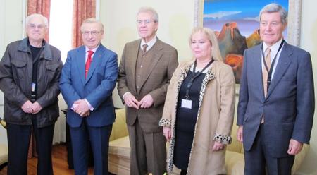 El secretario primero del Parlamento, José Miguel González, recibió al presidente de FUNDASPE.