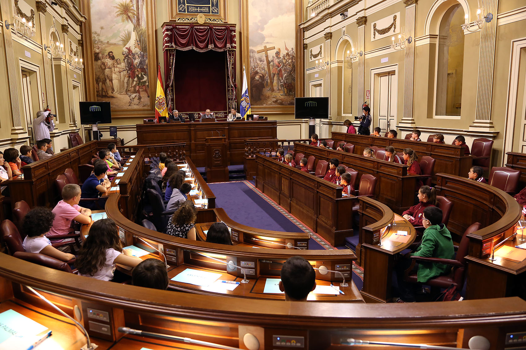 Pleno Aldeas Infantiles SOS en 2014.