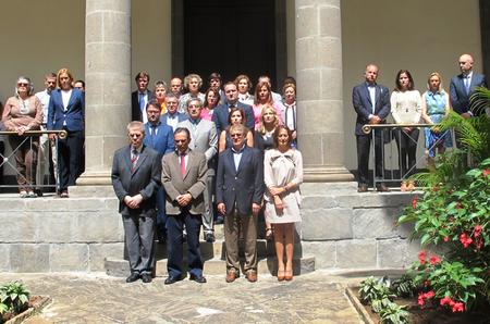 Minuto de silencio en memoria de Isabel Carrasco, presidenta de la Diputación de León. Minuto de silencio en memoria de Isabel Carrasco, presidenta de la Diputación de León.