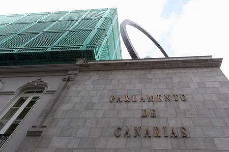 Parlamento de Canarias.