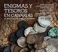 Portada del libro Enigmas y tesoros en Canarias. El misterio de Cabeza de Perro.