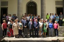 Fotografía Un grupo de mayores de La Gomera visita el Parlamento 