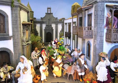 Detalles del Portal de Belén 2014.