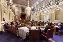 Fotografía El pleno del Parlamento debate la Proposición de Ley en defensa del suelo agrícola 