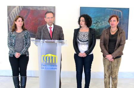  	Inauguración de la exposición 