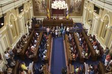 Vista desde la tribuna de autoridades