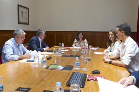 Un momento de la reunión