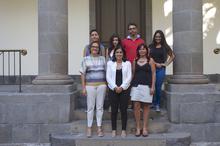 Fotografía Carolina Darias recibe a los alumnos y alumnas del IES Casas Nuevas semifinalistas en el torneo de debates del Ayuntamiento de Telde 