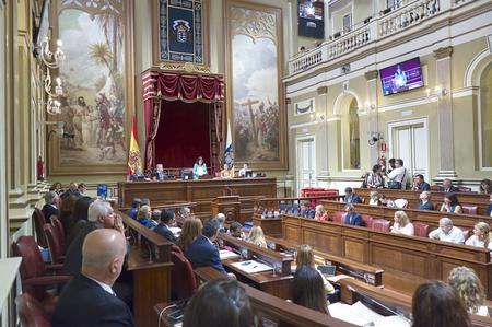 Vista del Salón de Plenos.