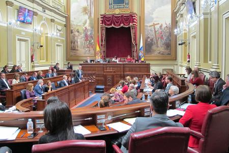 Vista del salón de plenos.