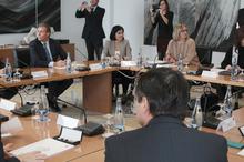 Los miembros del Plenario de la Coprepa, durante su encuentro.