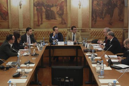 Reunión del grupo de conexión en Lisboa.