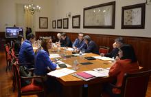 Reunión de la Junta de Portavoces.