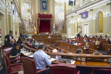 Pleno del Parlamento.