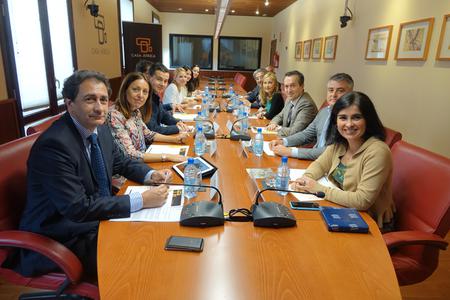 Un momento de la reunión en Casa África.