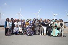 Fotografía Las participantes en el I Encuentro de Parlamentarias Canarias-África visitan las instalaciones del ITER 