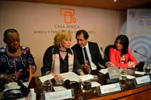 Un momento de la inauguración de la jornada en Casa África.