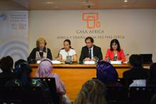 Un momento de la intervención de clausura.