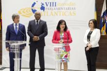 Comparecencia ante los medios.