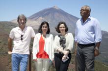Fotografía Los presidentes de los parlamentos de Canarias, Azores, Cabo Verde y Madeira visitan el Observatorio del Teide 