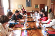 Reunión de la Coprepa.