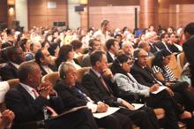 El público de la conferencia.