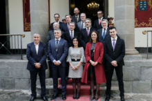 Fotografía El Parlamento homenajea a sus expresidentes en el acto por el aniversario de la Constitución