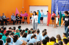 Fotografía La presidenta inaugura las XXII Olimpiadas del colegio San Vicente Paúl de Las Palmas de Gran Canaria 