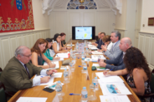 Fotografía La presidenta del Parlamento y los grupos parlamentarios se reúnen con el Consejo Escolar de Canarias 