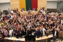 Fotografía Darias comparte en el foro de mujeres líderes políticas los avances parlamentarios en igualdad