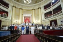 Fotografía Los equipos de Castilla y León y de Asturias ganan el concurso nacional de debate escolar