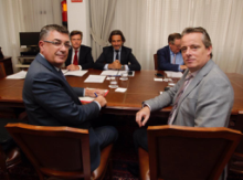 Fotografía El presidente del Parlamento de Canarias preside en Madrid la primera reunión de la COPREPA