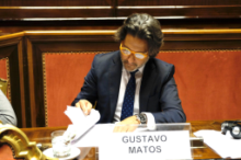 Fotografía El presidente de los parlamentos y asambleas regionales europeos, Gustavo Matos, interviene en Roma en la Conferencia sobre Subsidiariedad Activa coorganizada por el Comité de las Regiones 