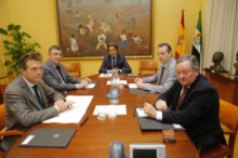 Fotografía Matos preside en Extremadura la reunión de los parlamentos y asambleas de España