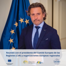 Fotografía Matos traslada al presidente del CDR la apuesta de CALRE por una respuesta conjunta de Europa al fenómeno migratorio 