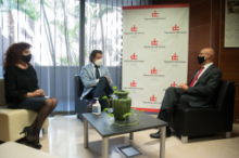 Fotografía Matos destaca la ejemplaridad institucional de la Diputación del Común en un momento especialmente difícil