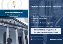 Fotografía Jerónimo Saavedra y Paulino Rivero hablarán este jueves en el Parlamento sobre los retos para Canarias de la era pos-COVID 