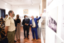 Fotografía El presidente del Parlamento de Canarias, Gustavo Matos, asiste a la conmemoración del primer centenario de la Batería de Montaña de Tenerife en África