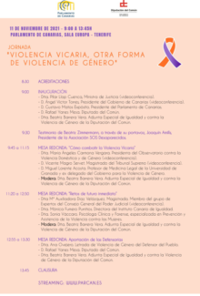 Fotografía El Parlamento de Canarias acoge la celebración de la jornada ‘Violencia vicaria, otra forma de violencia de género’, organizada con la Diputación del Común 