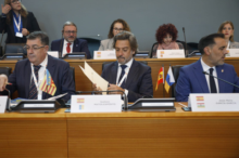 Fotografía El presidente del Parlamento de Canarias y vicepresidente de la Conferencia de Asambleas Legislativas Regionales de la UE (CALRE), Gustavo Matos, participa en la reunión del Comité Permanente celebrado en el Parlamento de Valonia