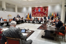 Fotografía La Comisión General de Cabildos se reunió este jueves bajo la presidencia de Gustavo Matos 